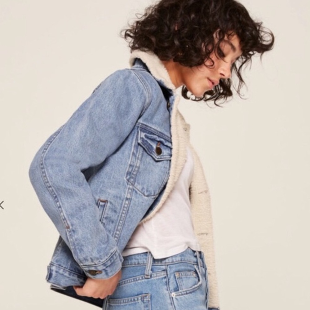 Reformation Shearling Jacket - image 2